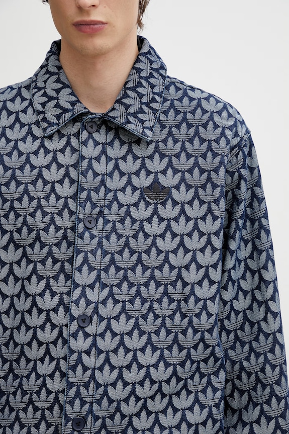 adidas Originals denim shirt navy KD0397