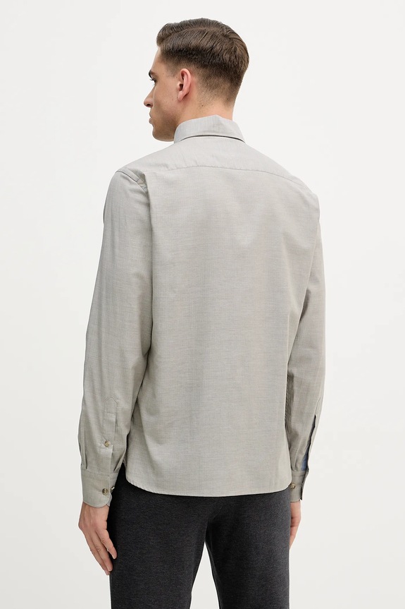 Îmbrăcăminte Hackett London cămașă din bumbac HM3010548 verde