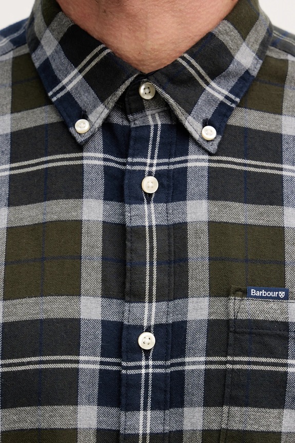 Barbour koszula bawełniana Rasay MSH5065 granatowy
