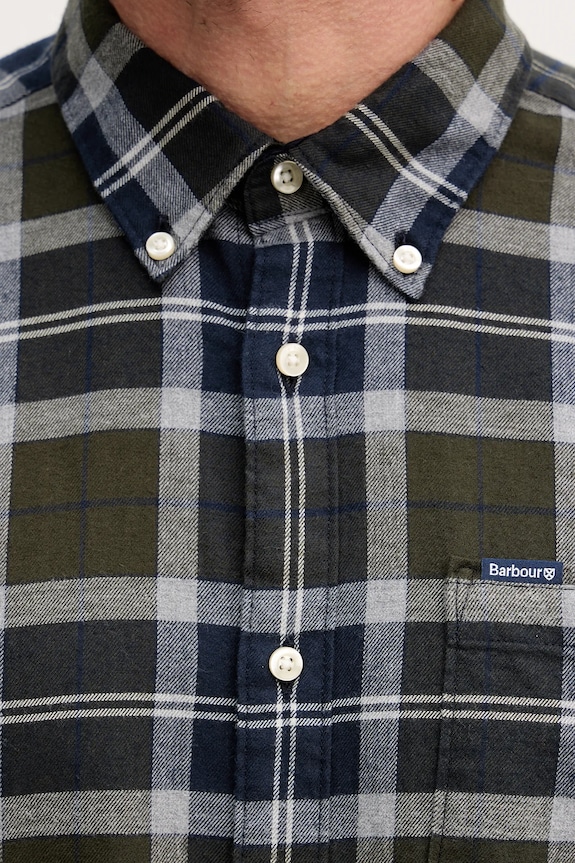 Barbour koszula bawełniana Rasay MSH5065 granatowy