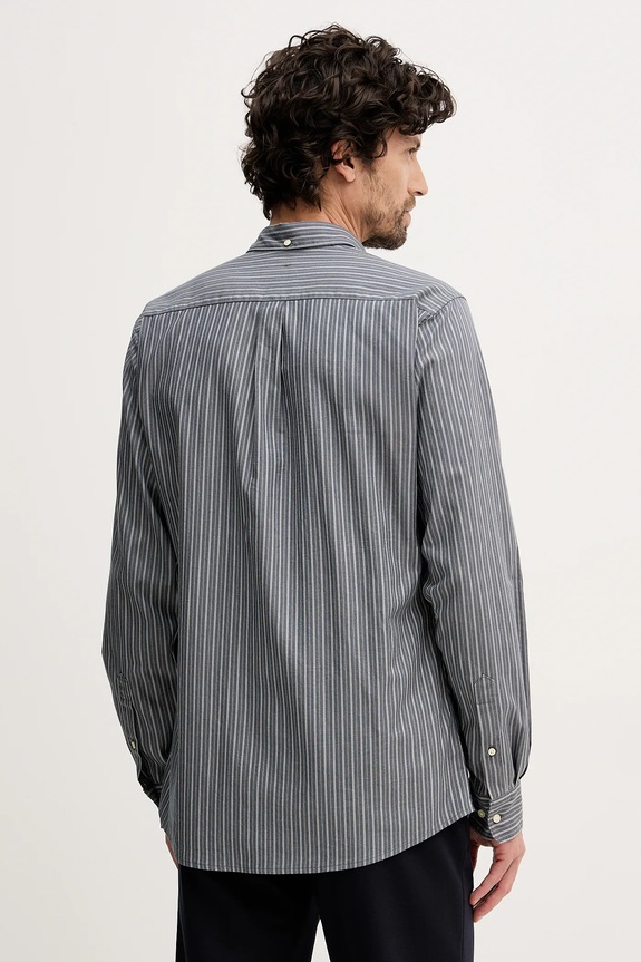 Oblečenie Košeľa Barbour Longfield MSH5707 tmavomodrá