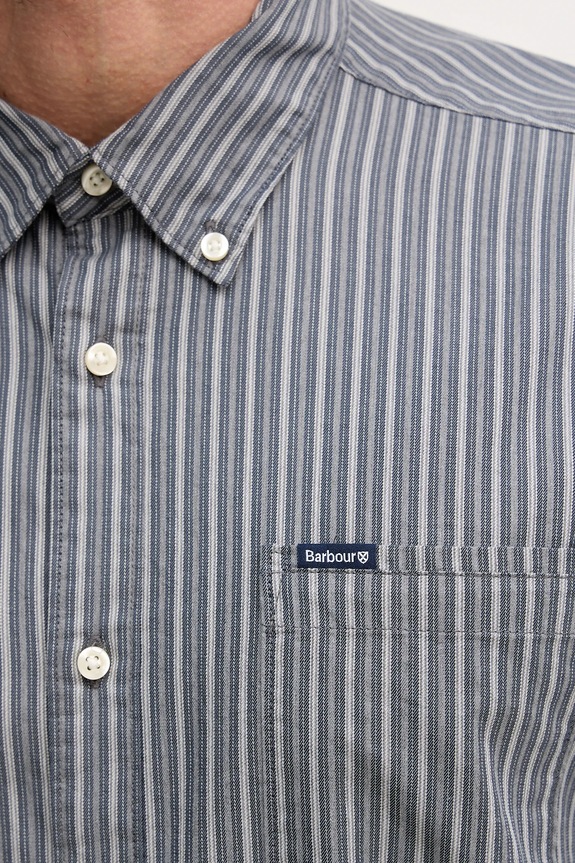Košeľa Barbour Longfield MSH5707 tmavomodrá