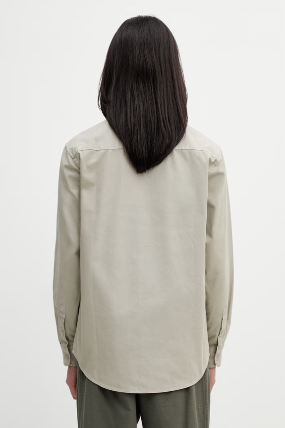 Одяг Carhartt WIP LS Bolton Shirt сорочка бавовняна чоловіча I030238.3GEGD бежевий