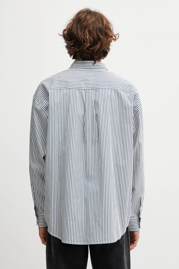 Clothing Carhartt WIP cotton shirt LS Daldry Shirt I035952.3NWXX blue