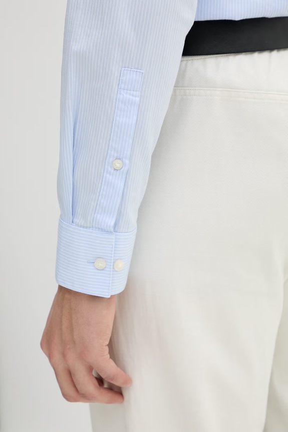 Calvin Klein férfi ing pamuttal LV019EU119 kék