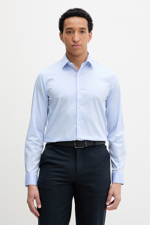 Calvin Klein férfi pamut ing kék LV019EU128