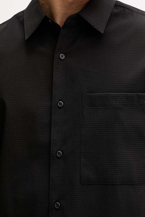 Calvin Klein cămașă pentru bărbați LV04LF109G negru