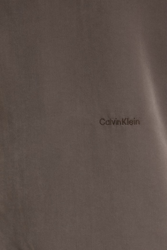 Calvin Klein pánska košeľa s modalom LV04LF114G hnedá