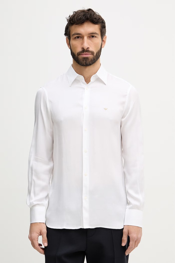 Emporio Armani camicia semplice bianco EM001537.AF13285