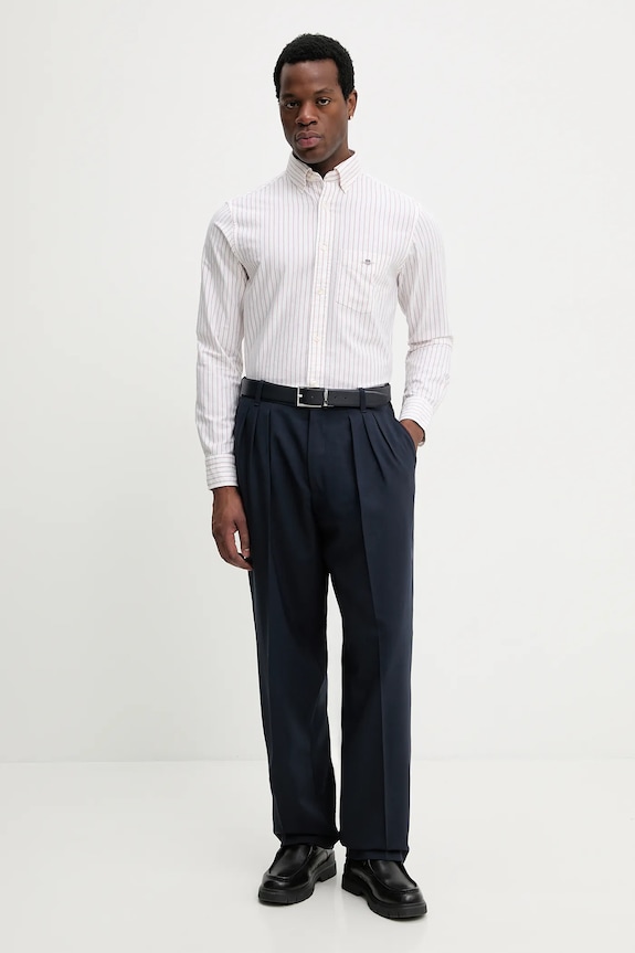 Gant camicia in cotone 3261007 bianco SS26