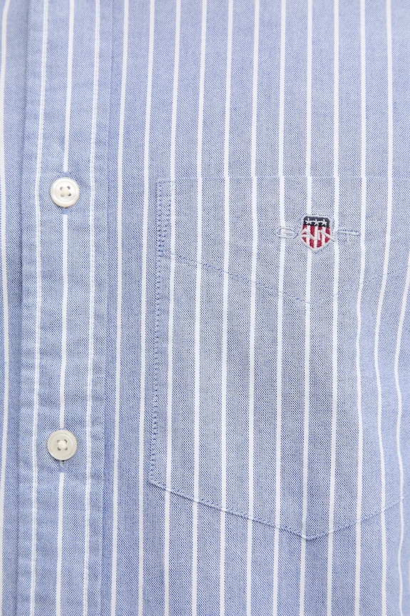 Gant camicia in cotone 3261007 blu