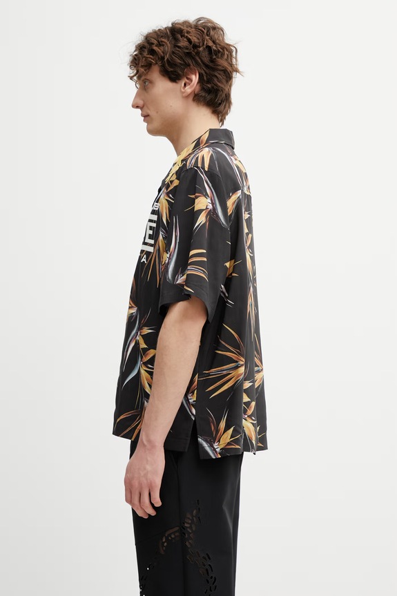 RHUDE Regatta Club Hawaiian чоловіча сорочка RHPS26SR03071 коричневий SS26
