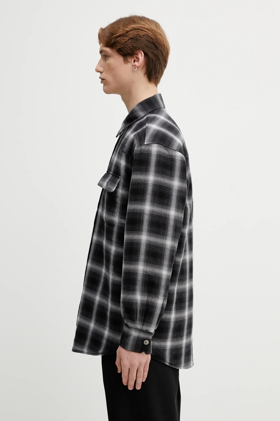 Our Legacy cotton shirt Moss M2262MS black SS26