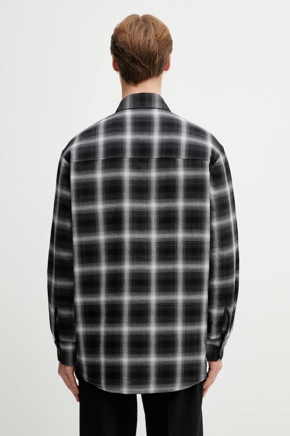 Clothing Our Legacy cotton shirt Moss M2262MS black
