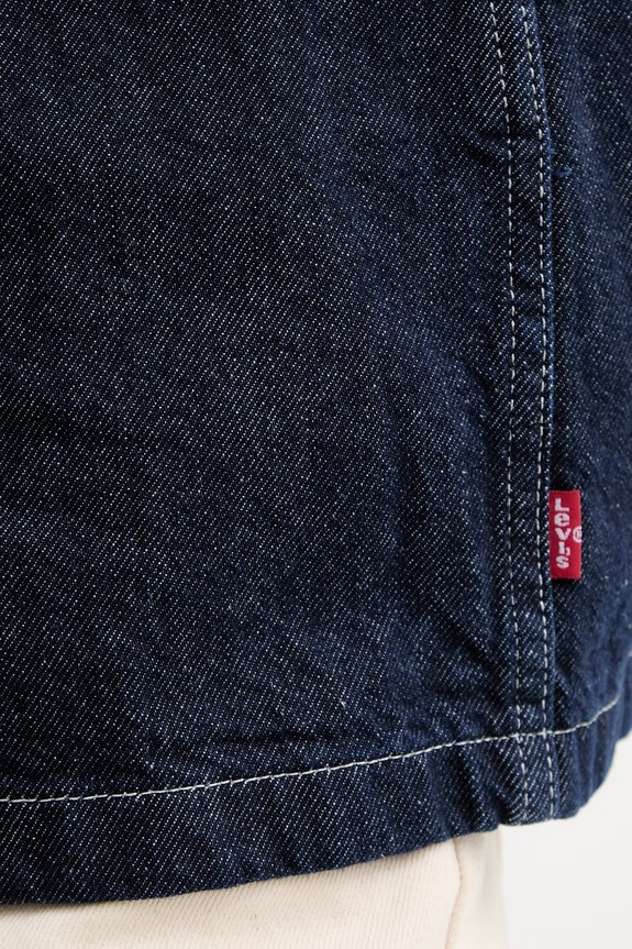 Βαμβακερό τζιν πουκάμισο Levi's LS WORKER - WW x WORKWEAR 003O2.0000