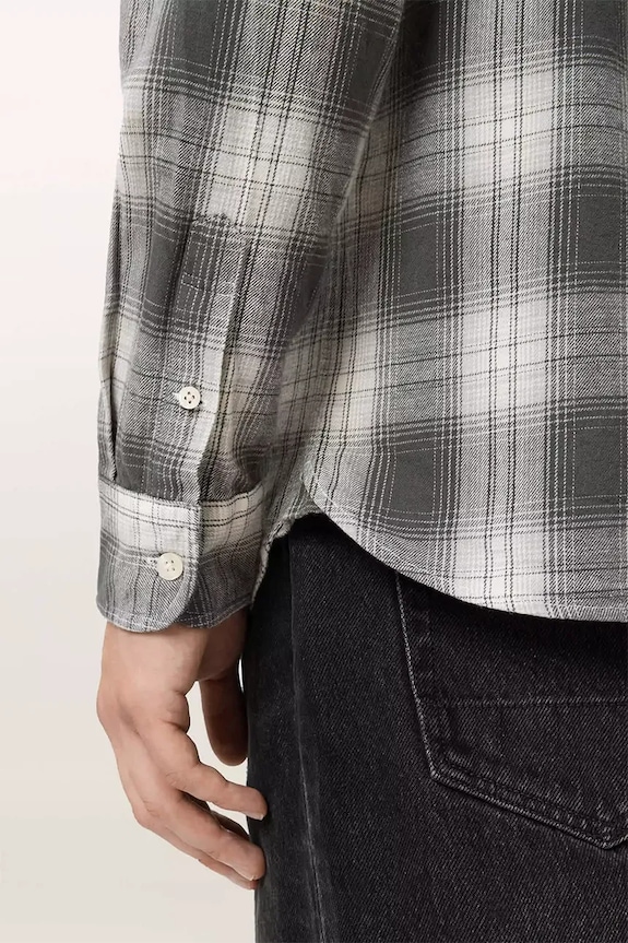 Βαμβακερό πουκάμισο AllSaints KELBY M043SE