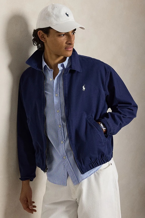 Polo Ralph Lauren košeľa pánska bavlnená 710B21346 modrá