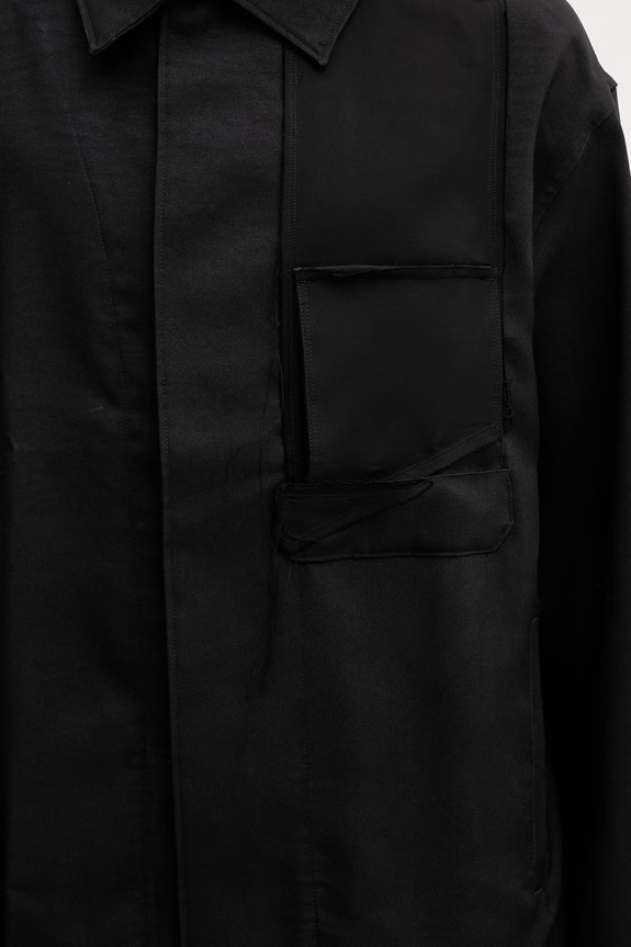 Y-3 koszula UT BLOUSON czarny KC6750