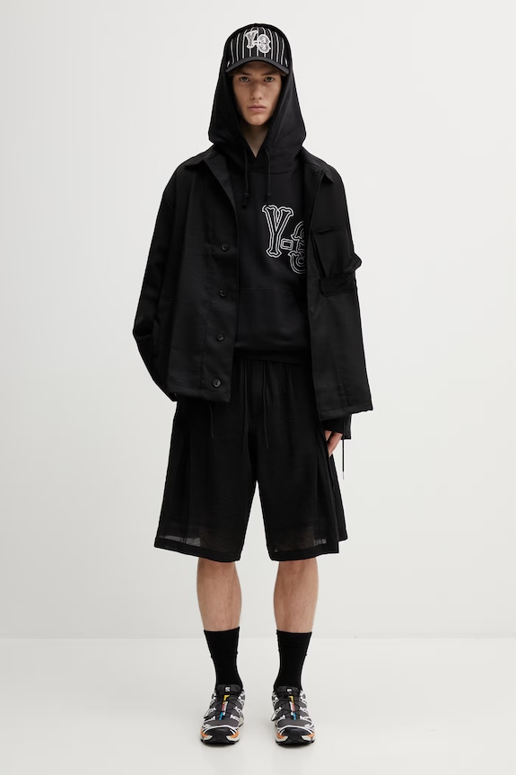 Y-3 koszula UT BLOUSON KC6750 czarny