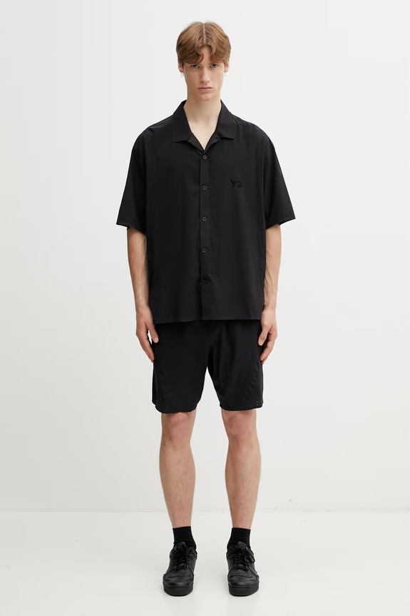 Y-3 M LT WOV SHIRT cămașă bărbați KF6044 negru