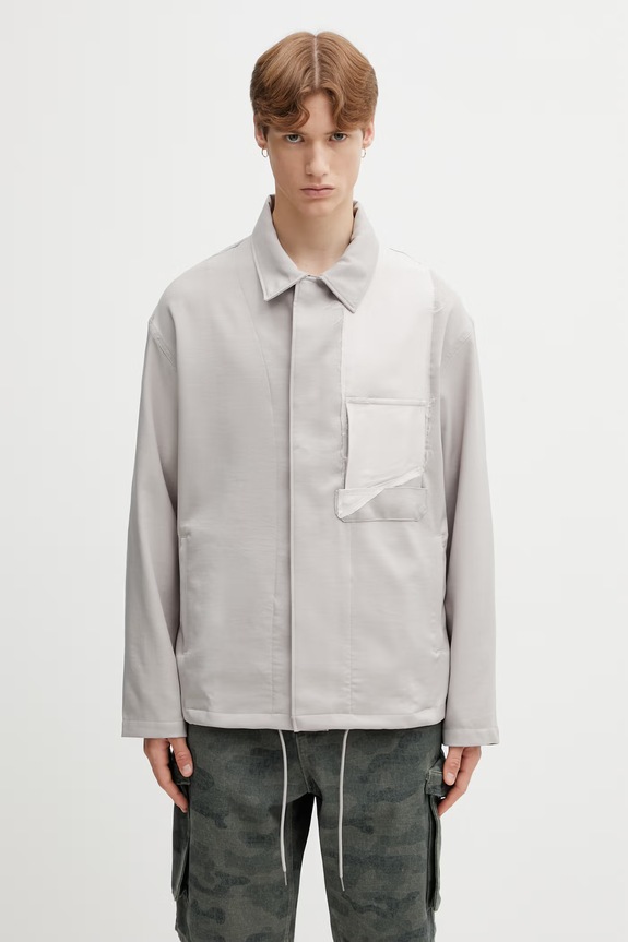 Y-3 UT BLOUSON koszula męska beżowy KS7635