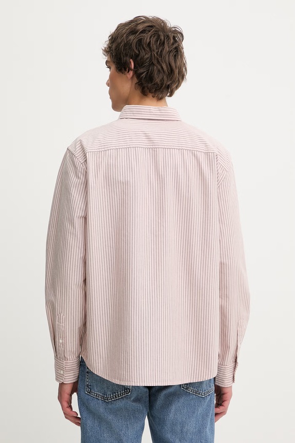 Oblečenie Bavlnená košeľa Levi's AUTHENTIC BUTTON DOWN A7210.0055 ružová