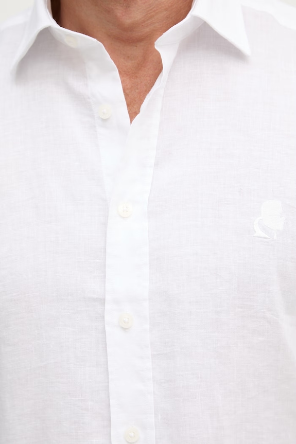 Karl Lagerfeld cămașă pentru bărbați, cu in 562791.605084 alb