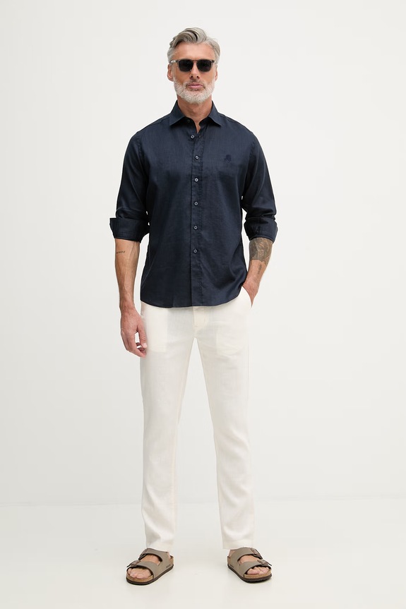 Karl Lagerfeld cămașă pentru bărbați, cu in 562791.605084 bleumarin SS26