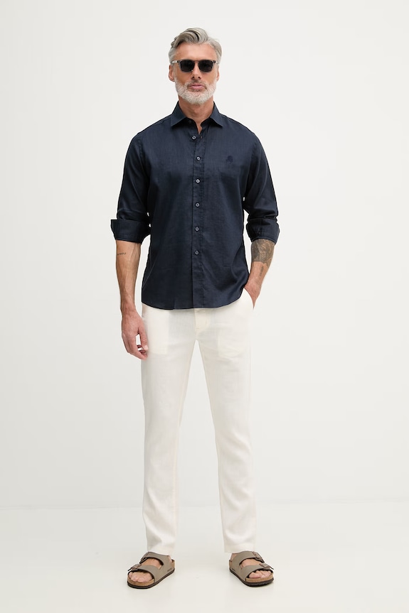 Karl Lagerfeld cămașă pentru bărbați, cu in 562791.605084 bleumarin SS26