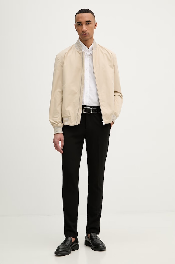 Tommy Hilfiger Πουκάμισο ανδρικό βαμβακερό MW0MW42936 λευκό SS26