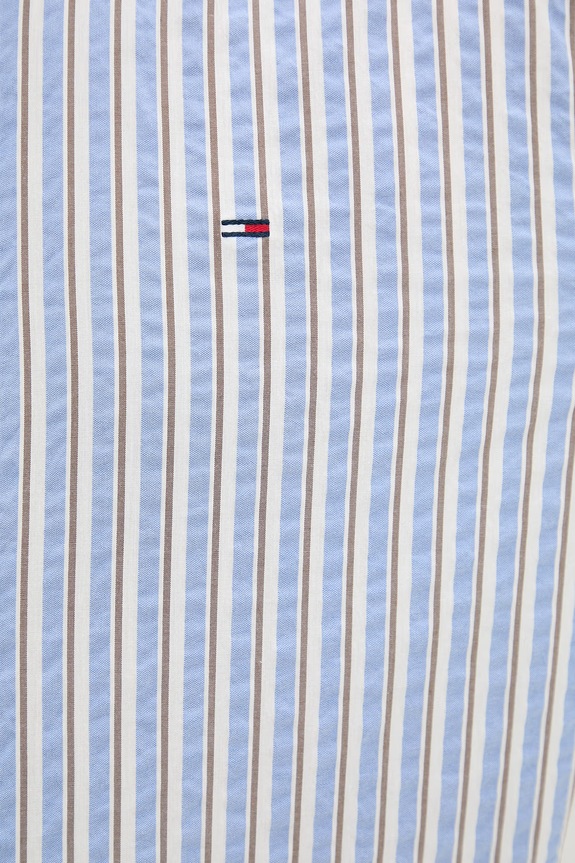 Tommy Jeans koszula męska z modalem DM0DM22785 niebieski