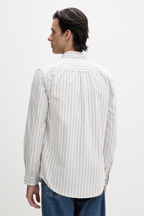 Odzież Tommy Jeans koszula męska bawełniana DM0DM22790 szary