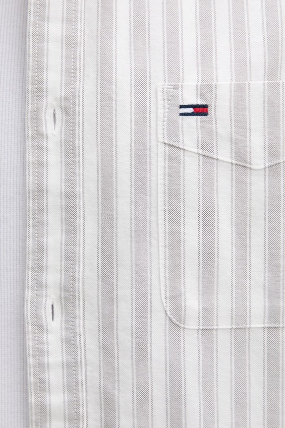 Tommy Jeans koszula męska bawełniana DM0DM22790 szary