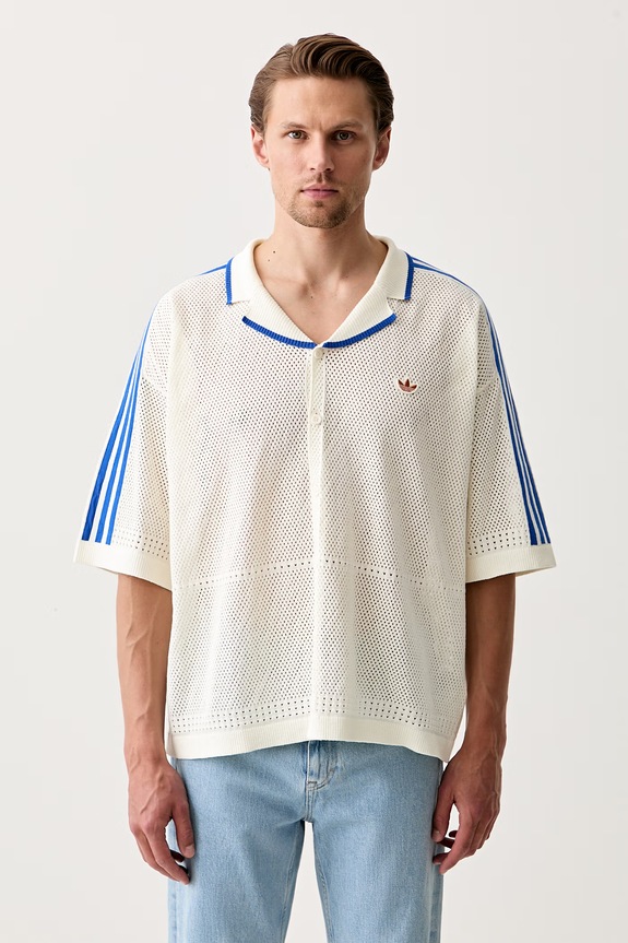 adidas Originals рубашка для женщин из хлопка бежевый KX1223