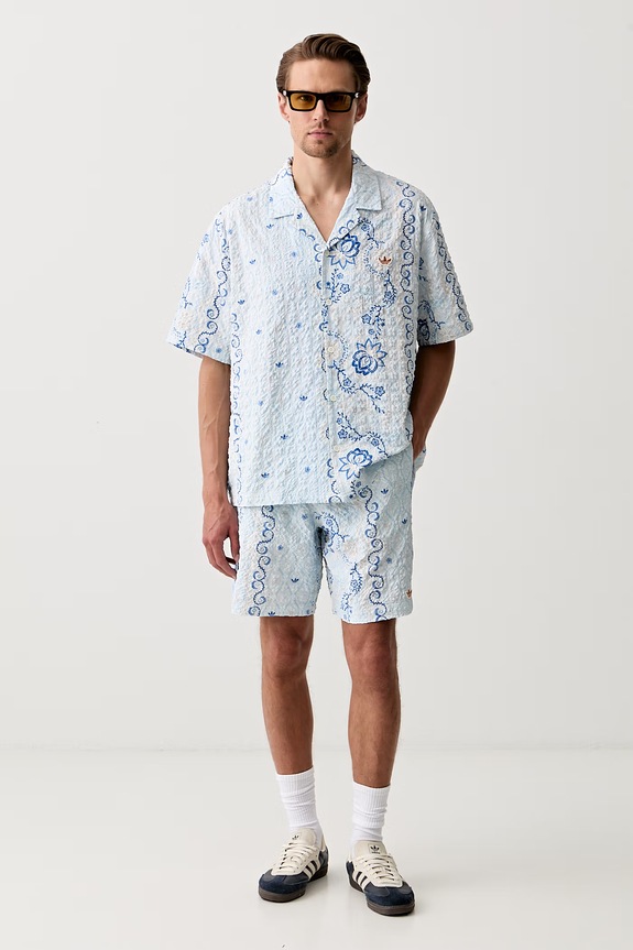 adidas Originals рубашка для мужчин Resort KX1225 голубой SS26