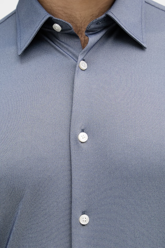 BOSS košeľa pánska ROAN 50560631 tmavomodrá