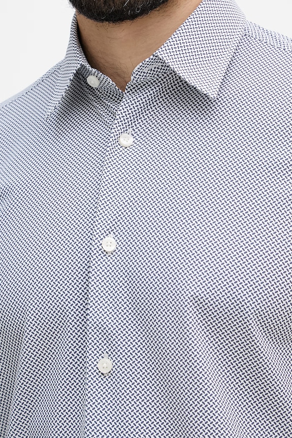 BOSS košeľa pánska LIAM 50561452 biela