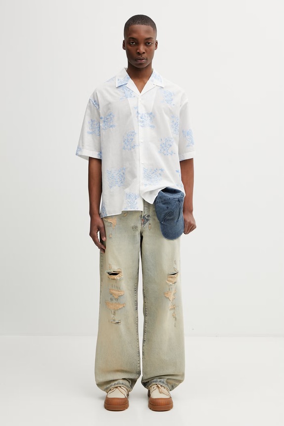 Košeľa Kenzo Shirt SC FG55CH1359EG biela