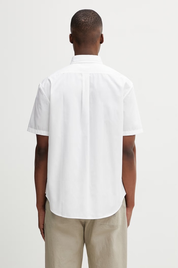 Ρούχα Βαμβακερό πουκάμισο Kenzo Shirt SC FG55UC1099LG λευκό