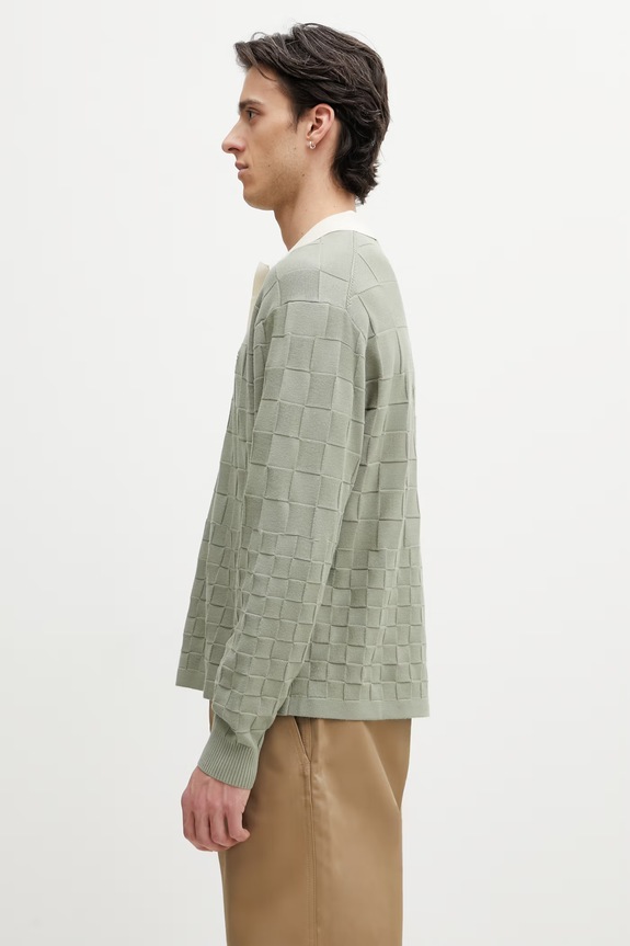 Filling Pieces Rugby Women's sweater with viscose 412675500243.302 green SS26