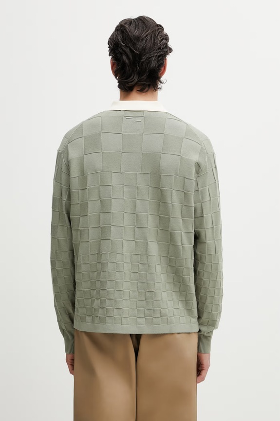 Clothing Filling Pieces Rugby Women's sweater with viscose 412675500243.302 green