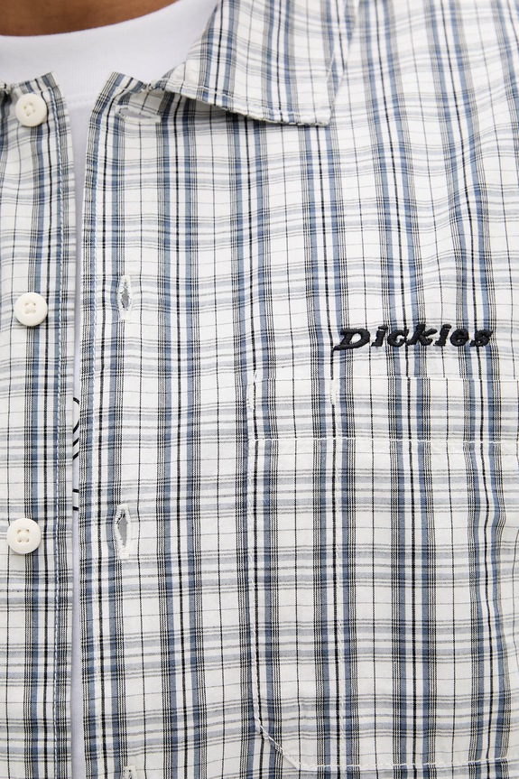 Dickies cămașă din bumbac DK0A885CC481 albastru