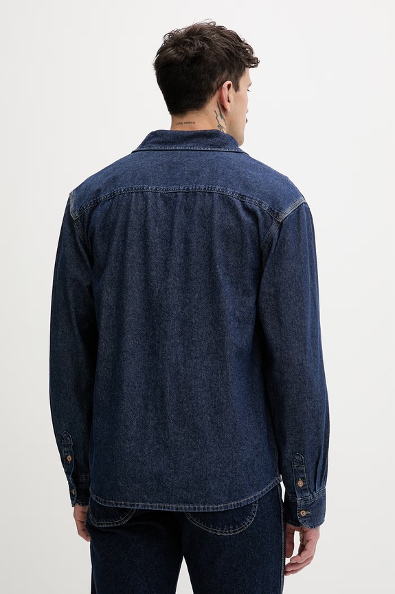 Oblečenie Dickies košeľa pánska rifľová DK0A88GY0DD1 tmavomodrá