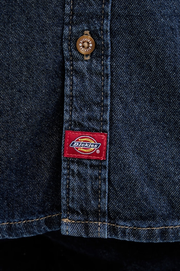 Dickies košeľa pánska rifľová DK0A88GY0DD1 tmavomodrá