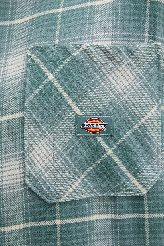 Dickies cămașă din bumbac DK0A8653L371 turcoaz