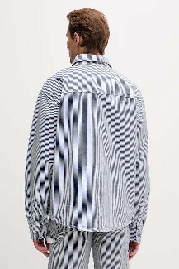 Ρούχα Dickies Πουκάμισο ανδρικό βαμβακερό DK0A889SRI21 σκούρο μπλε