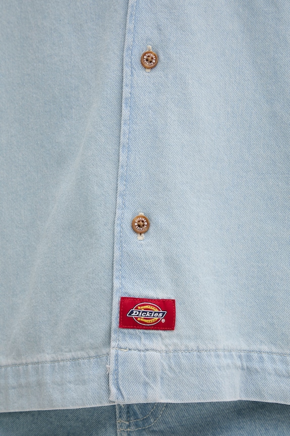 Dickies πουκάμισο ανδρικό ντένιμ DK0A88PH0FE1 μπλε
