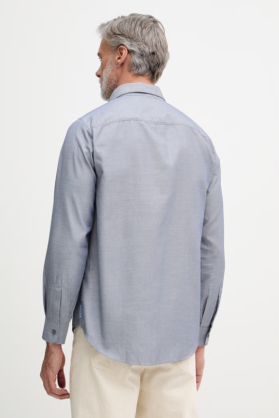 Oblečenie Armani Exchange košeľa pánska s bavlnou XM002112.AF22548 modrá