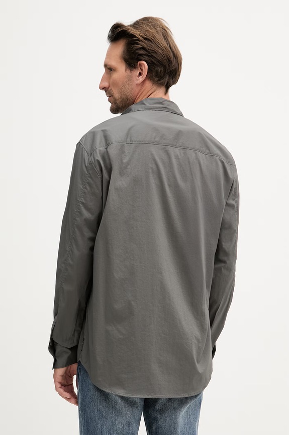 Odjeća Armani Exchange košulja za muškarce od pamuka XM002265.AF24533 zelena