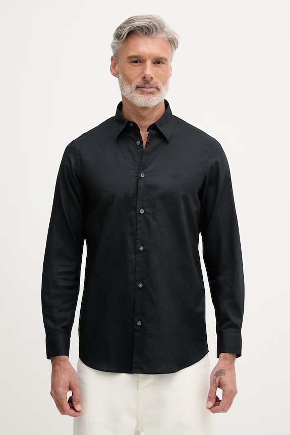 Armani Exchange košeľa pánska čierna XM002290.AF22863